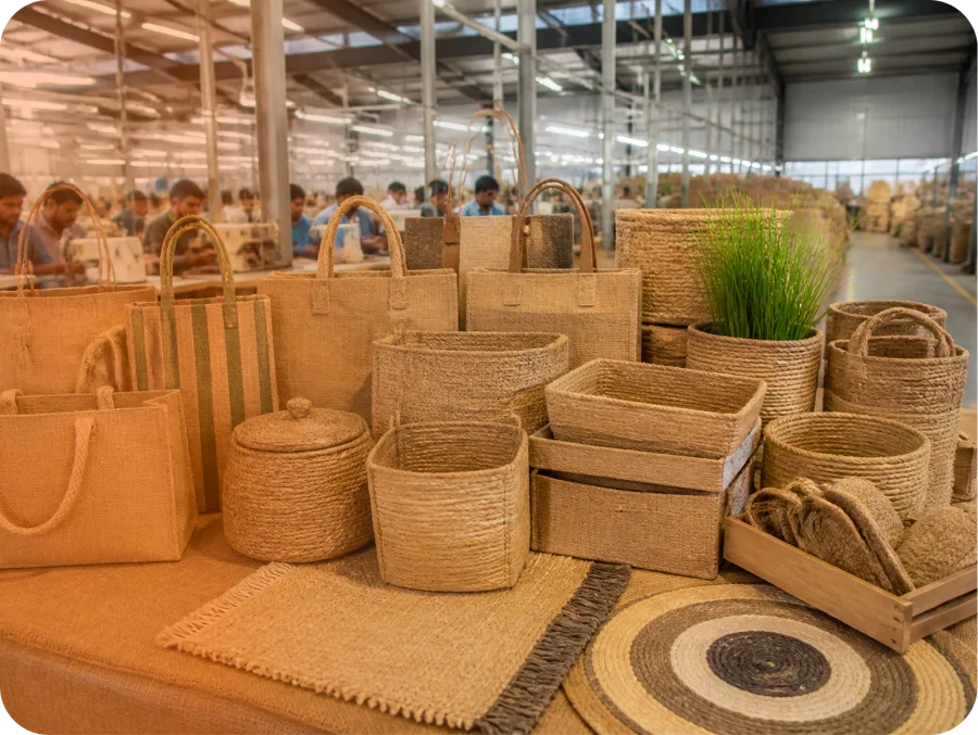 Jute export industry