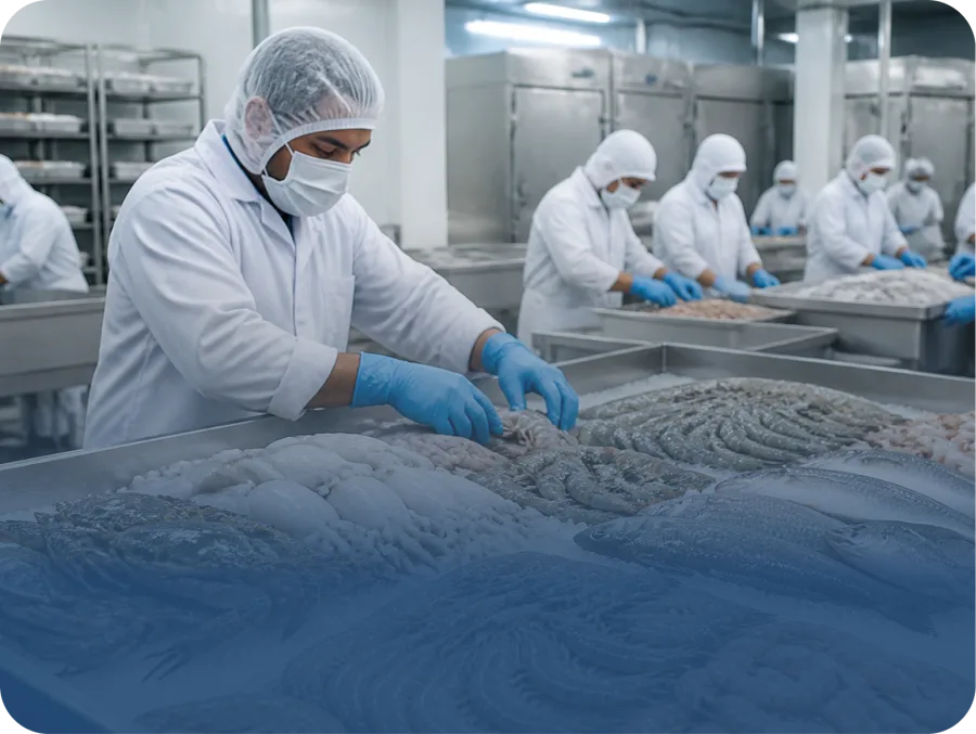 Frozen Food export industry